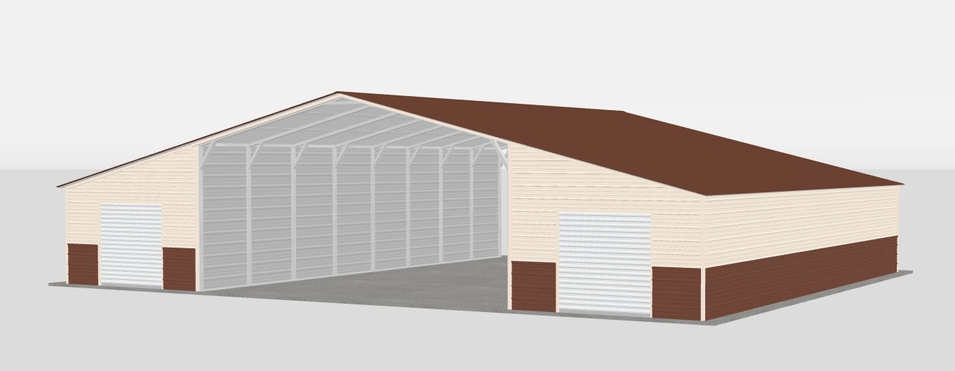 Straight Roof Barn 24x40x10