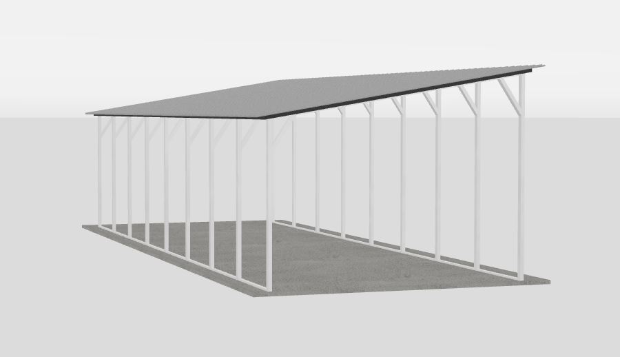 Free Standing Lean-tos 14x40x11