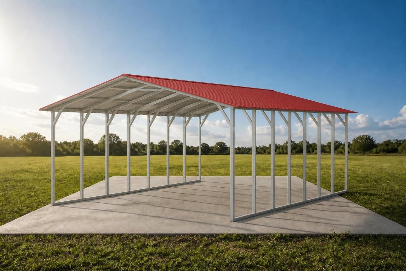 Carport-Risk II 20x30x10