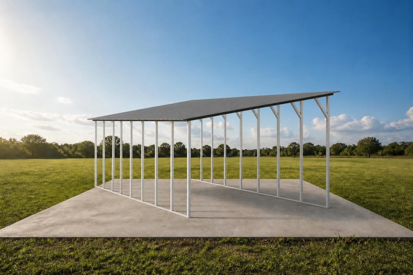 Free Standing Lean-tos 14x40x11