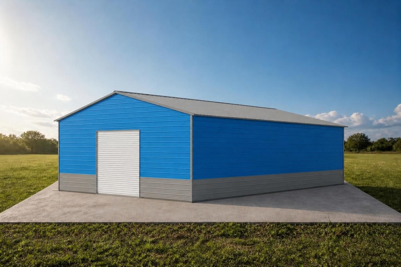 Triple Wide Garage 30x40x12